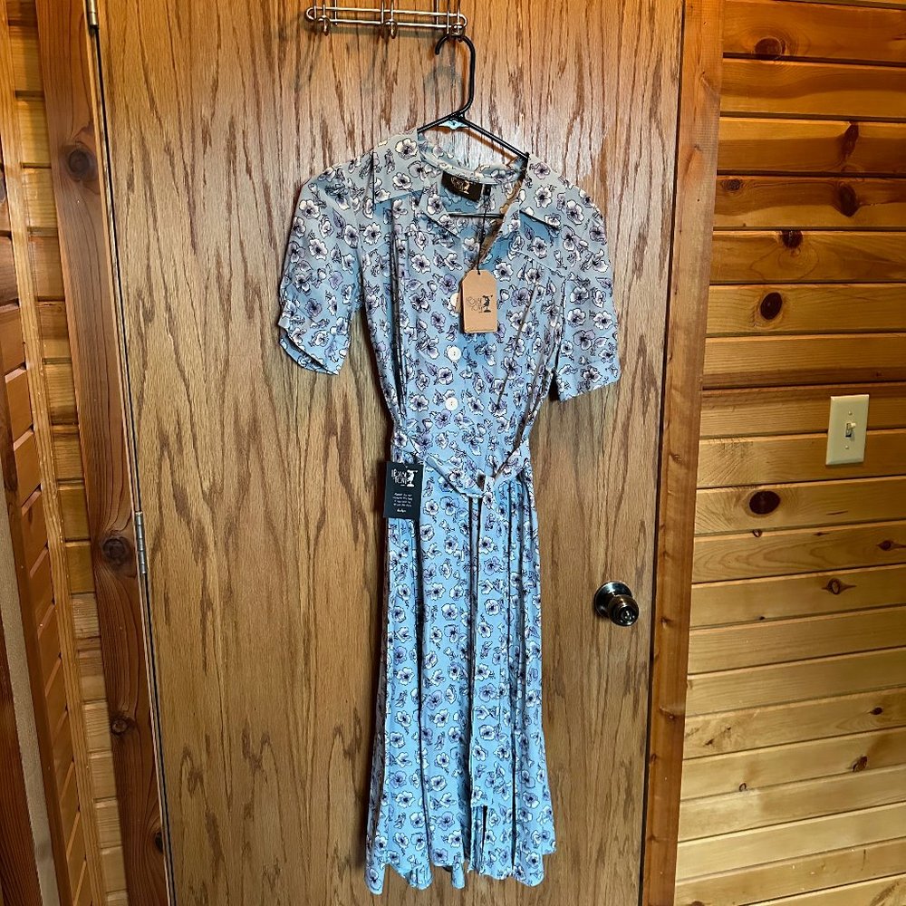 The House of Foxy Floral Dress Euro Size 8 (US 2)